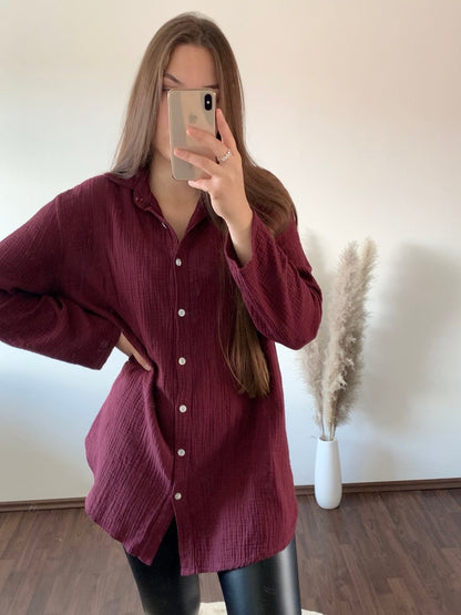 MUSSELINBLUSE EMMA